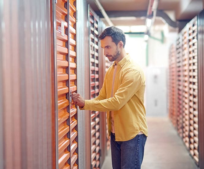 Image solution de stockage pratique et sécurisée
